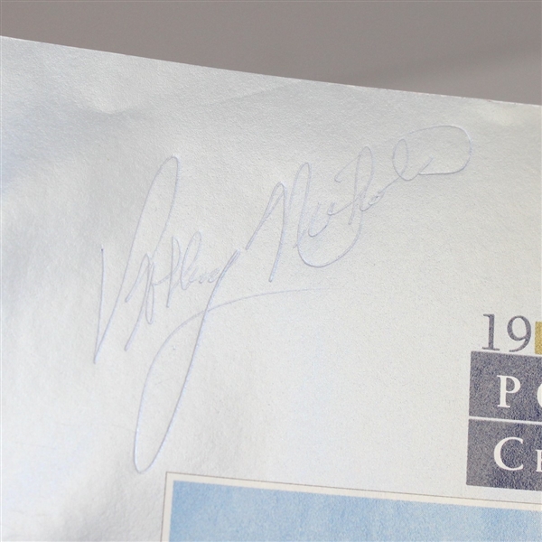 Jack Nicklaus Signed 1992 Seniors PGA Program with Ticket, Pairings, and Pinback JSA ALOA