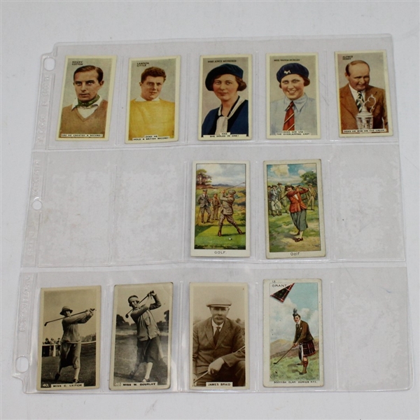 Lot of 55 Vintage Golf Cards - Various Publications