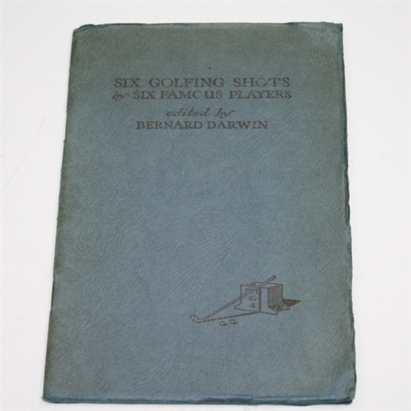 1927 'Six Golfing Shots by Six Famous Players' Booklet Edited by Bernard Darwin