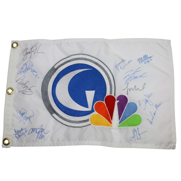 Multi-Signed Golf Channel Embroidered Flag by LPGA Players JSA ALOA