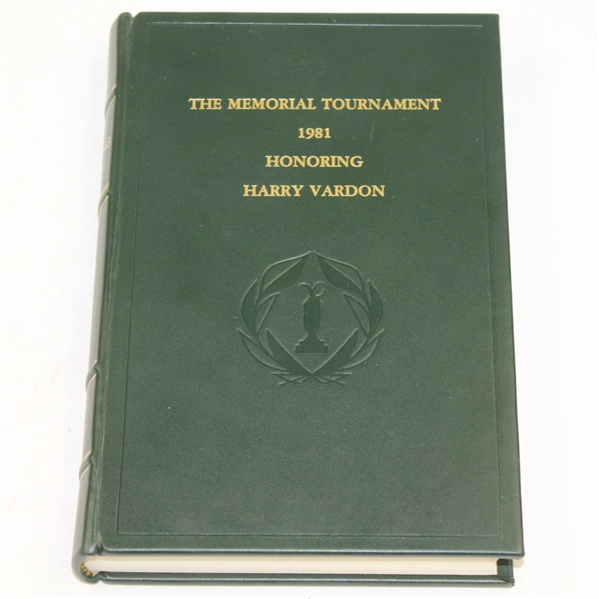 Ltd Ed 1981 The Memorial Tournament Honoring Harry Vardon, Jr #199/300