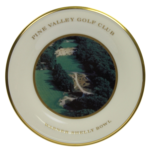 Pine Valley Golf Club Lenox Warner Shelly Bowl - 7th Hole