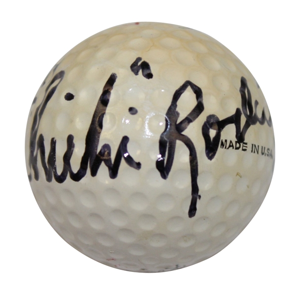 ChiChi Rodriguez Signed 'ChiChi' Logo Golf Ball JSA ALOA