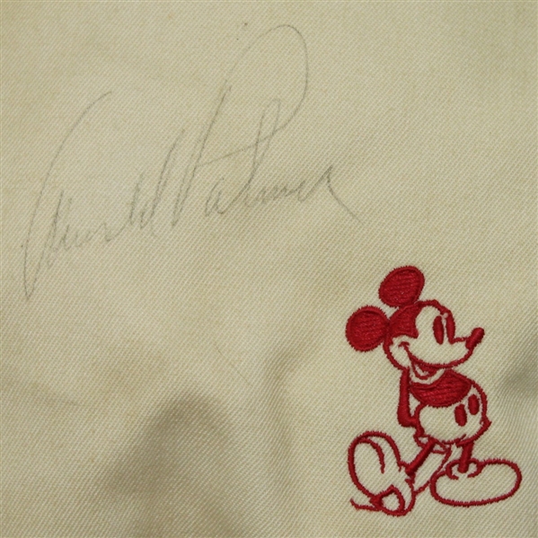 Arnold Palmer Signed Walt Disney Mickey Mouse Kangol Cap JSA #Y76565