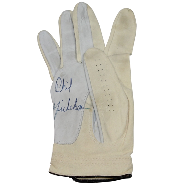 Phil Mickelson Signed Etonic Golf Glove - Classic Signature JSA ALOA
