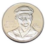 Payne Stewart Engraved Hall of Fame 1oz .999 Silver Art Round/Coin Memorial Piece