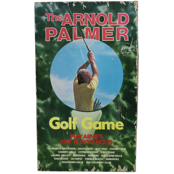 The Arnold Palmer Golf Game - Arnie's Best 18 Golf Holes