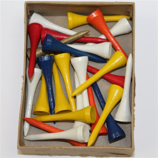 Classic Set of Golf Tees in Originally Shipped Box