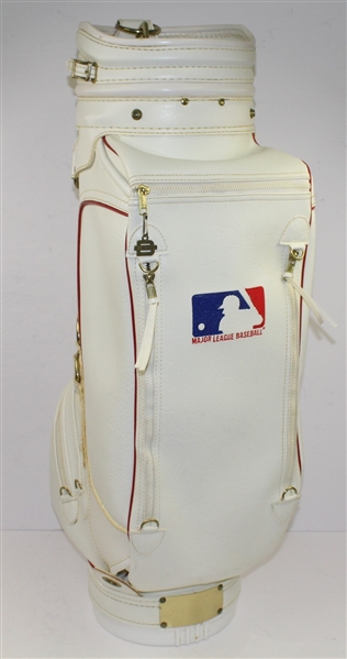 Major League Baseball Tour Size Golf Bag with Unopened 3 MLB Head Covers