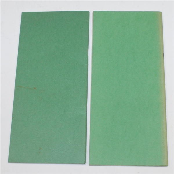 1963 & 1966 'Records of the Masters Tournament' Guides/Booklets