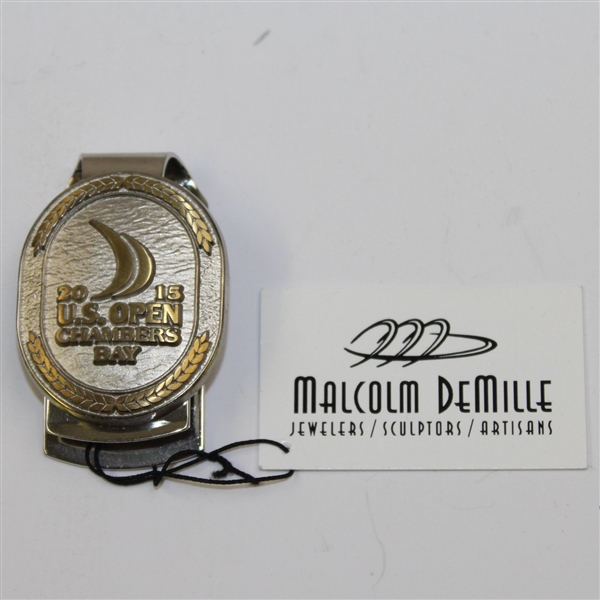 2015 US Open at Chambers Bay Malcom DeMille Money Clip