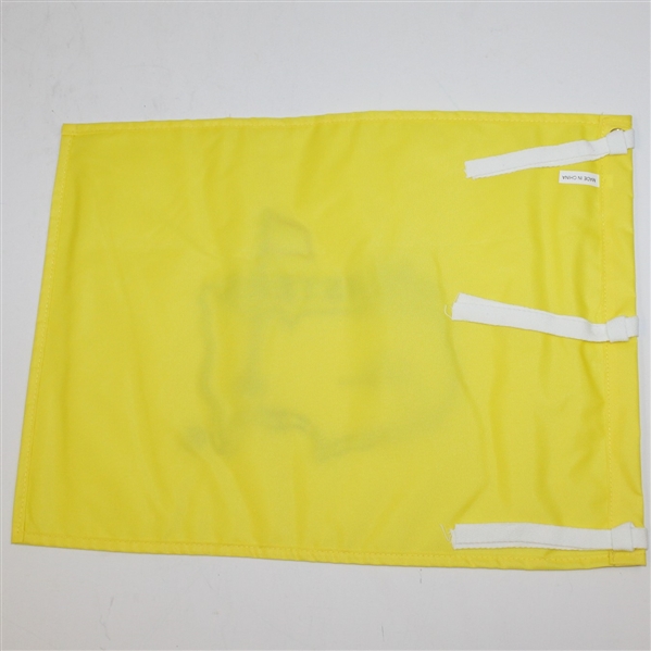 Jack Nicklaus Signed Undated Masters Embroidered Flag JSA ALOA