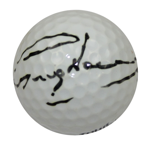 Greg Norman Signed Personal 'Shark' Logo Golf Ball JSA ALAO