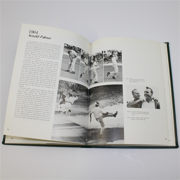 Masters - The First Forty One Years Golf Book