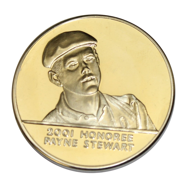 2001 Memorial Tournament Honoree Medal - Payne Stewart - Steve Jones Collection