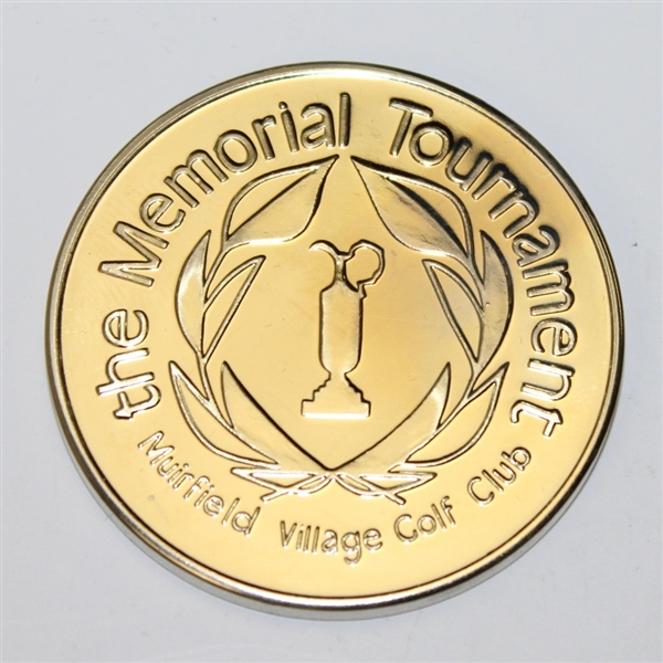 2001 Memorial Tournament Honoree Medal - Payne Stewart - Steve Jones Collection