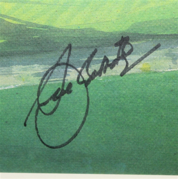 Seve Ballesteros Signed Masters Print - Steve Jones Collection JSA ALOA