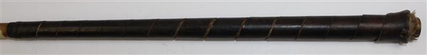 Tom Stewart 4 Iron  FO/RTJ Initials (Francis Ouimet) (Robert Tyre Jones) - with Pipe Trademark Stamp