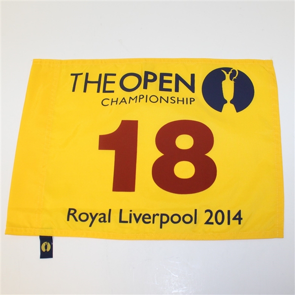 Lot of 9 OPEN Championship Flags - Multiple Years