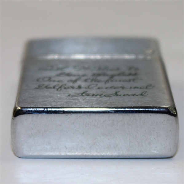 Sam Snead 'Wind Masters' Engraved Zippo Lighter - Personalized 