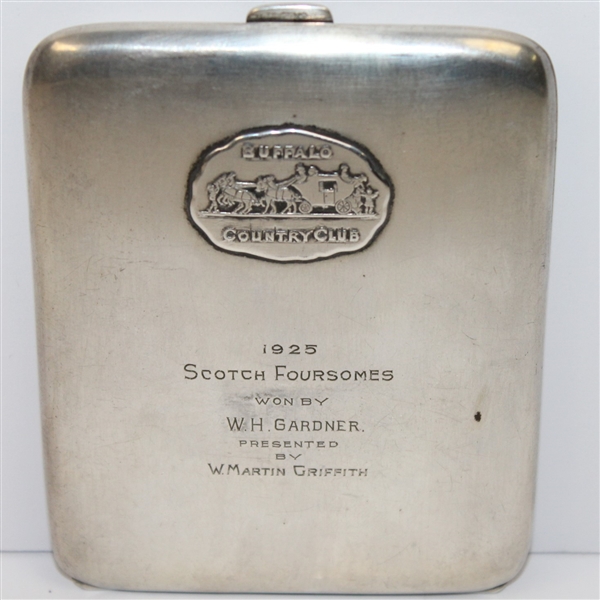 1925 Scotch Foursomes Won by W.H. Gardner at Buffalo CC Sterling Cigarette Holder