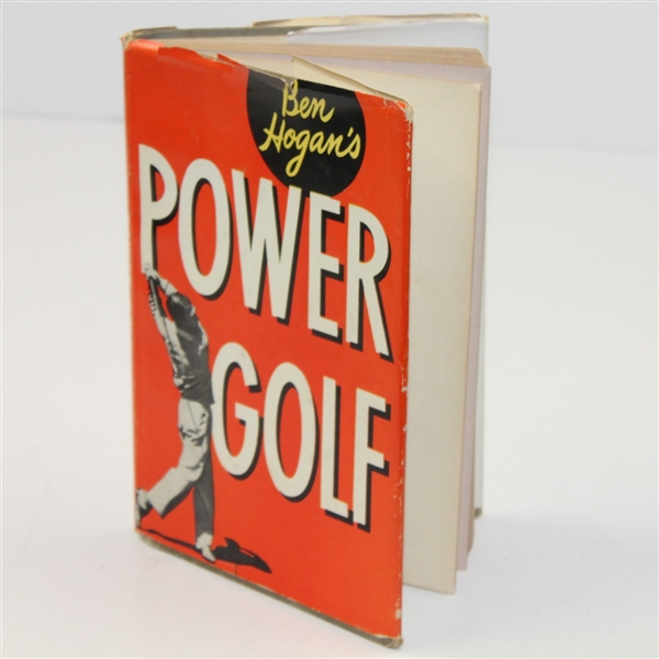 Ben Hogan Signed 'Power Golf' Book - 1948 JSA COA-JOHN ROTH COLLECTION