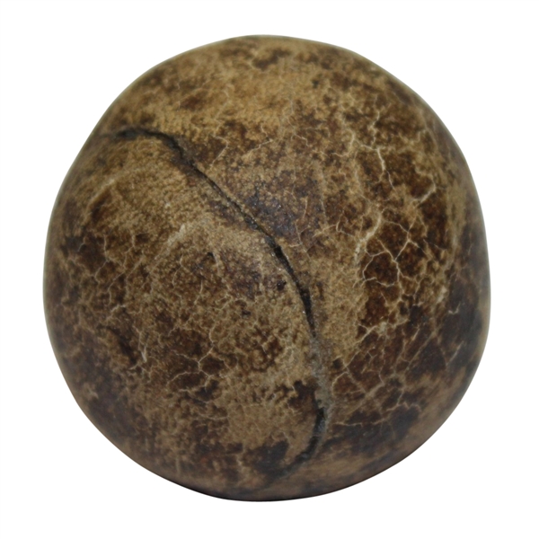 Vintage Unmarked Feathery Golf Ball-JOHN ROTH COLLECTION