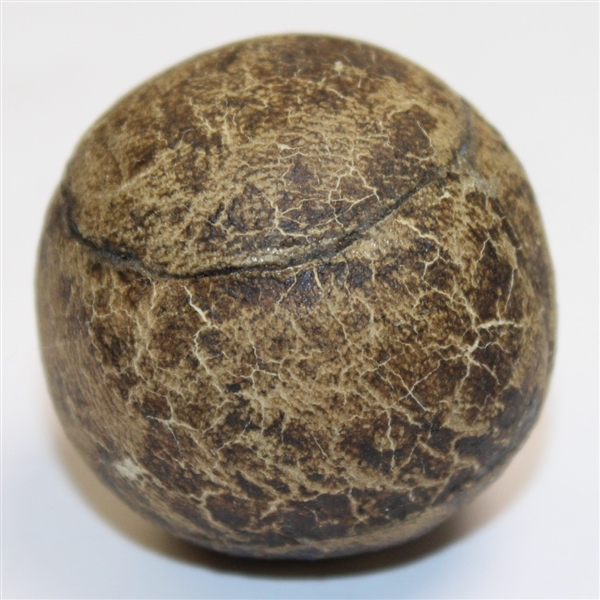 Vintage Unmarked Feathery Golf Ball-JOHN ROTH COLLECTION