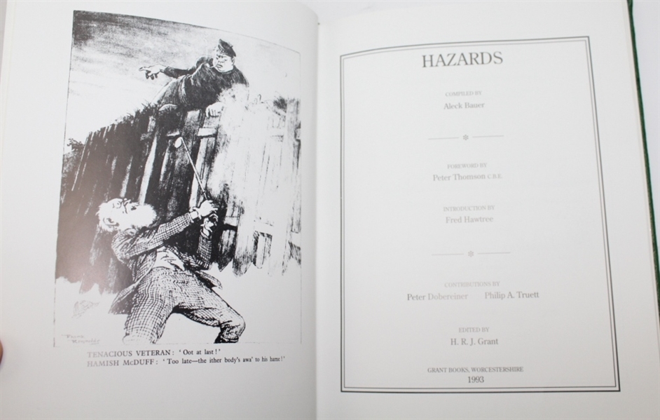 'Hazards' Publisher's Presentation Copy Bound in Full Morocco and Signed by Contributors 63/100