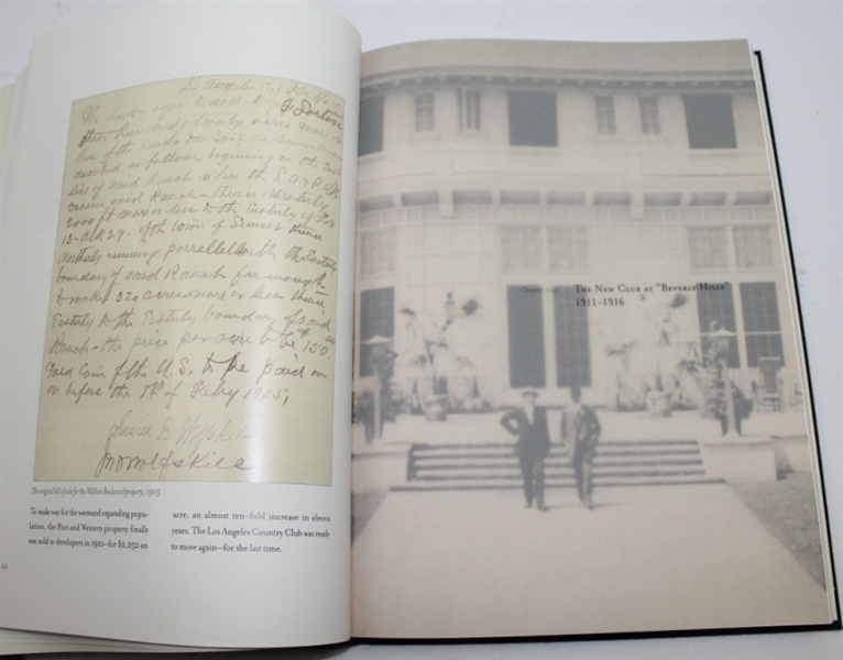 'Links With A Past: The First 100 Years of the Los Angeles Country Club' Book - 1897-1997
