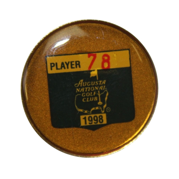 1998 Masters Contestant Badge #78 - Steve Jones Collection