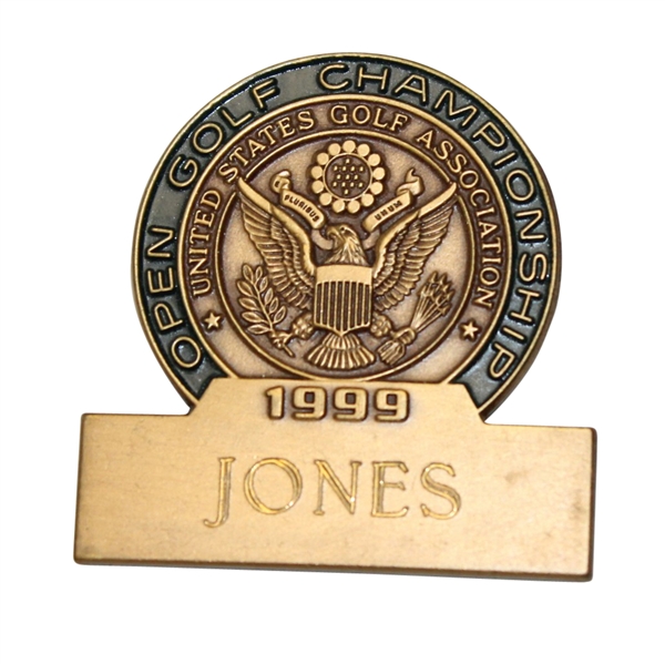 1999 US Open at Pinehurst Contestant Badge - Steve Jones Collection