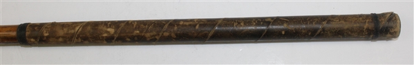 Vintage Hickory Shaft with Spring and Metal Head - Unique 'Pro-Swing' Practice Club-JOHN ROTH COLLECTION