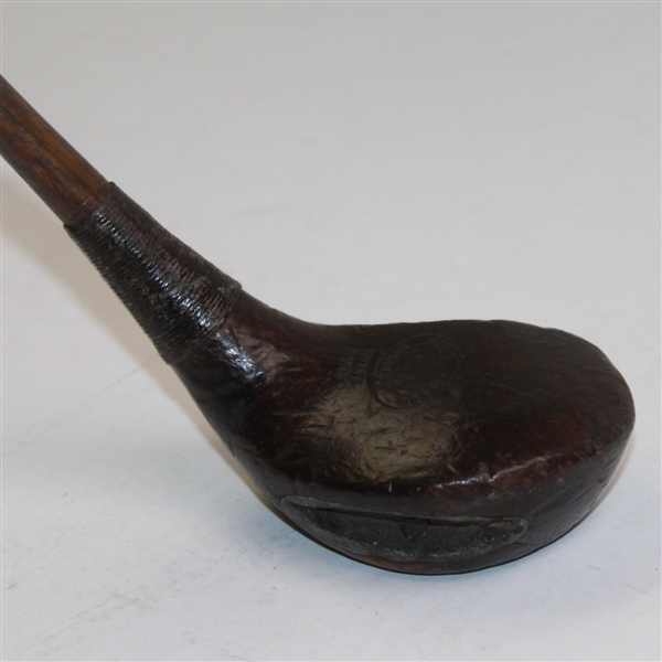 Circa 1905 James Bradbeer Radlett Patent Steel Faced 'Peggy' Wooden Driver-ROTH COLLECTION
