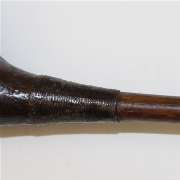 Circa 1905 James Bradbeer Radlett Patent Steel Faced 'Peggy' Wooden Driver-ROTH COLLECTION