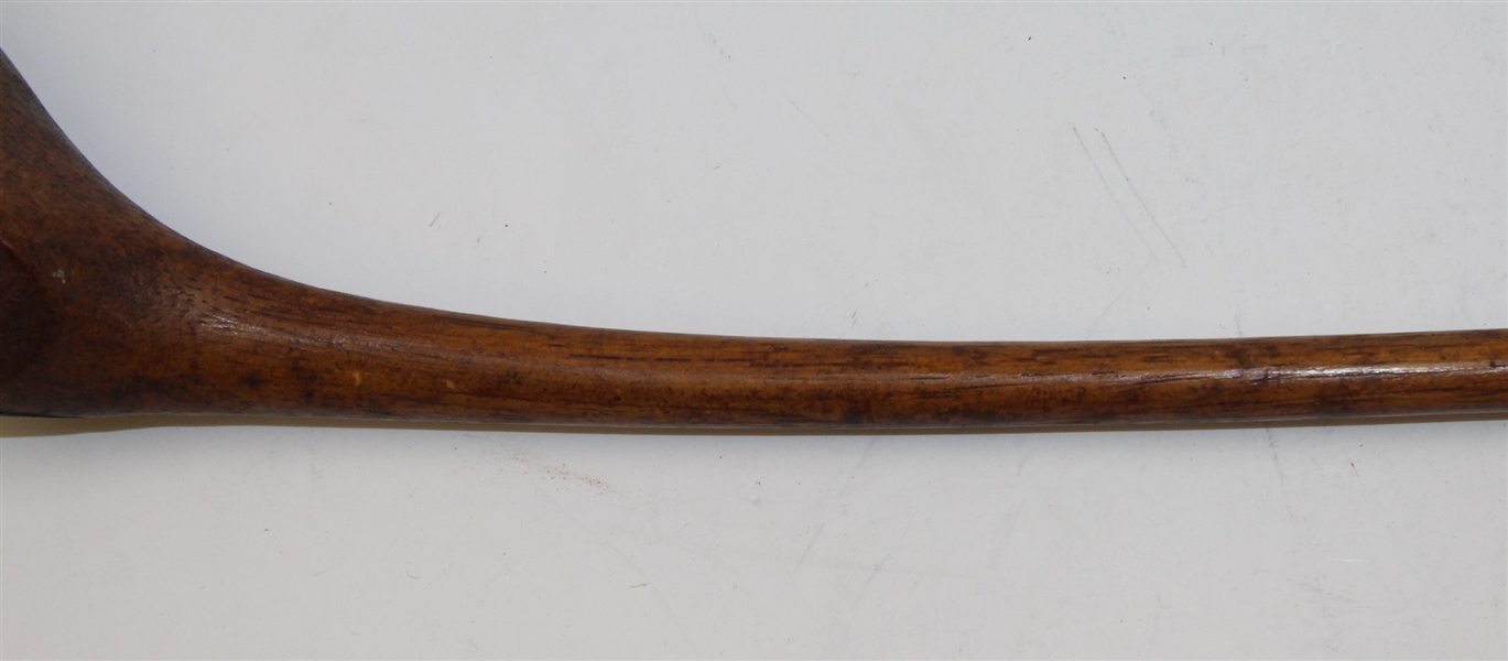 Vintage Unmarked One Piece Wood Driver