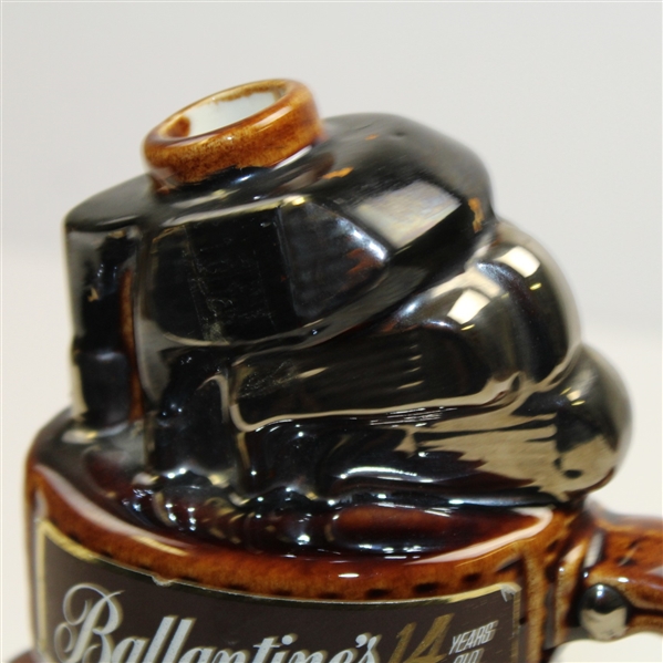 Ballantine's Scoth Whiskey Golf Bag Themed Decanter - Great Condition 1969