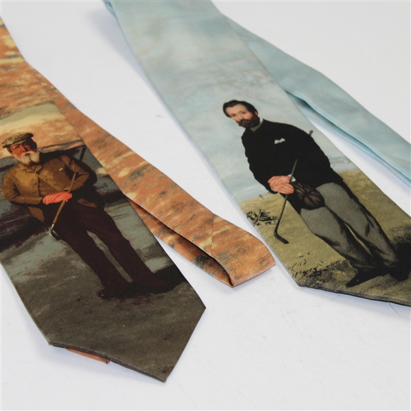 Old Tom Morris & Tom Morris Jr. All Silk 'Museum Artifacts' Neck Ties