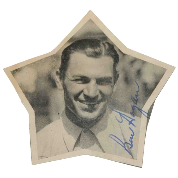 Ben Hogan Signed The Star Cut Image - Vintage Signature JSA ALOA