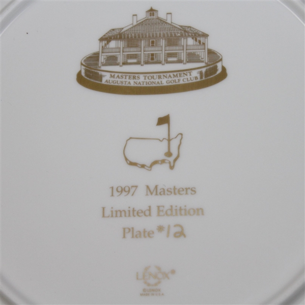 1997 Masters Lenox Limited Edition Members Plate - #12