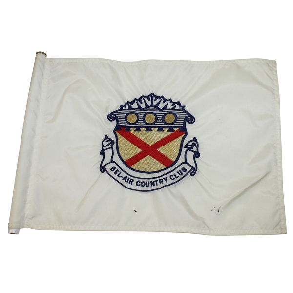 Bel-Air Country Club Embroidered Course Flown Flag
