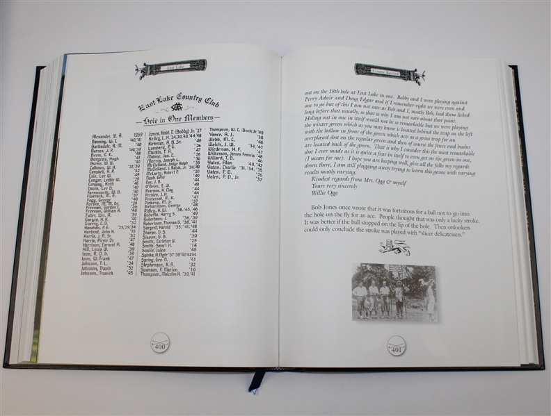 'Champions of East Lake: Bobby Jones & Friends' Ltd Ed Book by Sidney L. Matthew