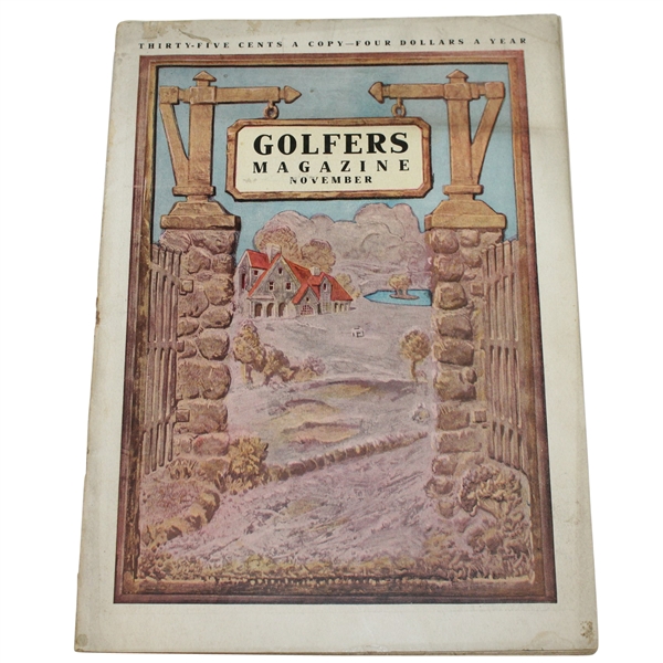1924 Golfers Magazine - November Issue