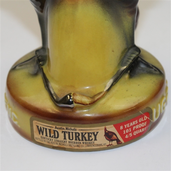 1972 Wild Turkey Ligget & Myers Golf Tournament Whiskey Decanter - Rare