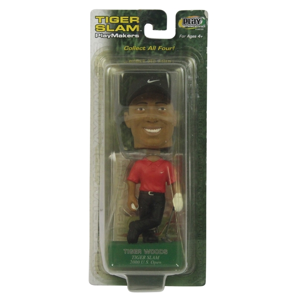 Tiger Woods 2000 US Open 'Tiger Slam - Playmakers' Unopened Bobble-head
