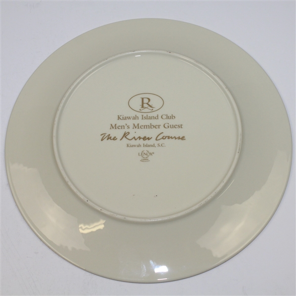 1999 The River Course Kiawah Island Lennox Ceramic Plate in Original Box