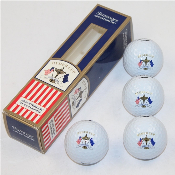 Oak Hill Ryder Cup Point of Sale 4pk Logo Golf Ball Sleeves - 28 Unopened - 116 Golf Balls