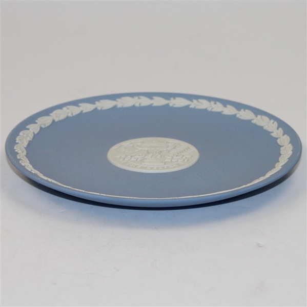 2001 Ryder Cup 'The Belfry' Wedgewood China Blue Plate - 6 3/4 Diameter 