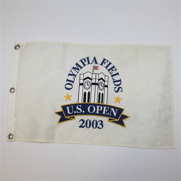 2003 US Open at Olypmia Fields Lot - Tickets, Flag, USGA Publication, & Pamphlets