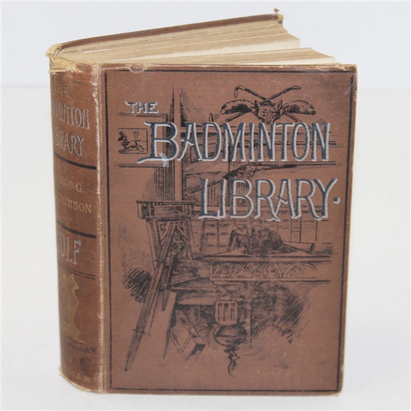 1890 'The Badminton Library' Book by Horace Hutchinson
